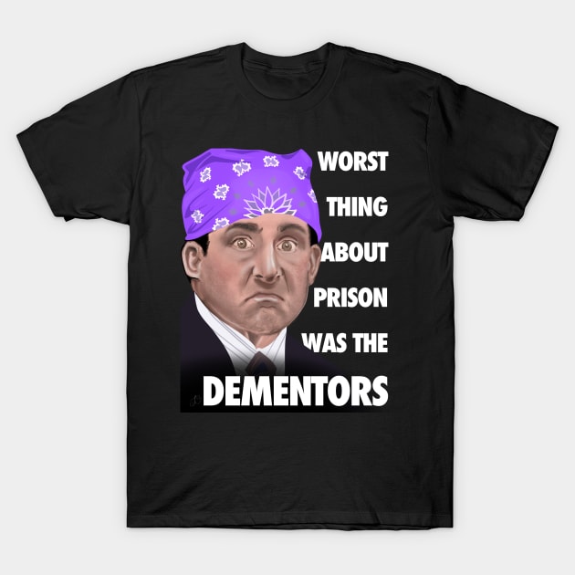 Worst thing about Prison T-Shirt by Toni Tees